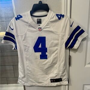 NFL NIKE youth M Dak Prescott Dallas Cowboys Game Jersey